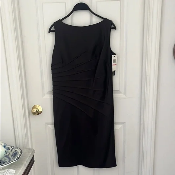 David Meister | Dresses | Nwt David Meister Elegant Black Sleeveless Dress  | Poshmark